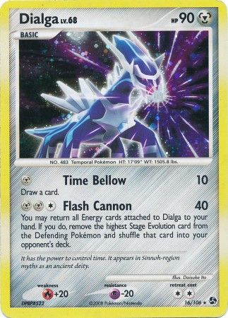 Dialga LV.X (105/106) [Diamond & Pearl: Great Encounters]