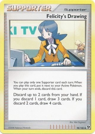 Weird F 56/106 Pokemon Card Diamond And Pearl Duels To Summit French