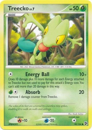 Treecko 90 106 Common Treecko 90 106 Common