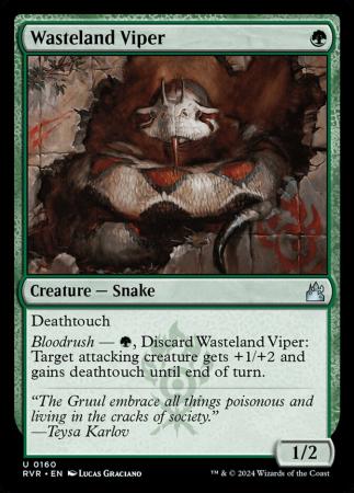 Wasteland Viper 0160 Ravnica Remastered Singles Wasteland Viper 0160 Ravnica Remastered Singles
