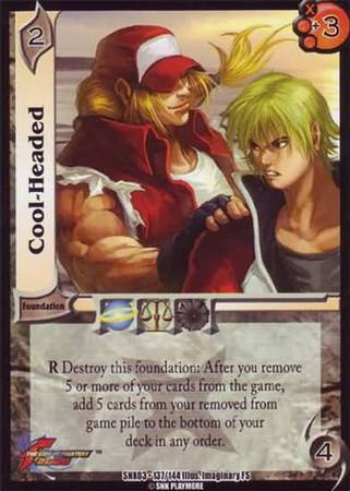 Cool Headed 137 Common UFS SNK03 Cutting Edge Singles Cool Headed 137 Common UFS SNK03 Cutting Edge Singles
