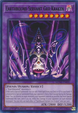 Earthbound Servant Geo Kraken MZMI EN030 Rare 1st Edition Earthbound Servant Geo Kraken MZMI EN030 Rare 1st Edition