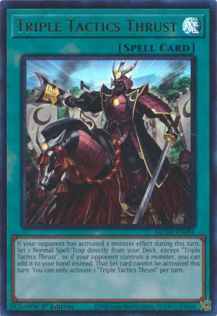 Triple Tactics Thrust - Yugioh | TrollAndToad