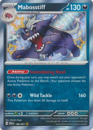 Mabosstiff - Scarlet & Violet: Paldean Fates - Pokemon