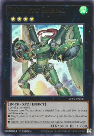 Daigusto Emeral STAX EN041 Ultra Rare 2 Player Starter Set Daigusto Emeral STAX EN041 Ultra Rare 2 Player Starter Set