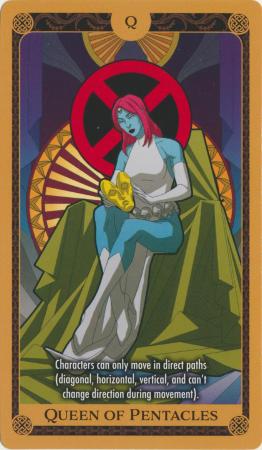 Queen of Pentacles Marvel Heroclix Tarot Card Marvel X of Swords Tarot Cards Queen of Pentacles Marvel Heroclix Tarot Card Marvel X of Swords Tarot Cards