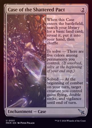 Case of the Shattered Pact 0001 Foil Case of the Shattered Pact 0001 Foil