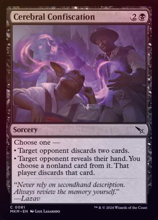 Cerebral Confiscation 0081 Foil Cerebral Confiscation 0081 Foil