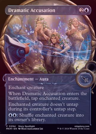Dramatic Accusation Showcase 0294 Foil Dramatic Accusation Showcase 0294 Foil