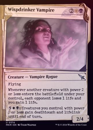 Wispdrinker Vampire Showcase 0374 Foil Wispdrinker Vampire Showcase 0374 Foil