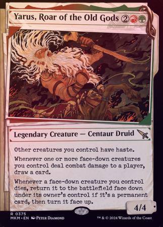 Yarus Roar of the Old Gods Showcase 0375 Foil Yarus Roar of the Old Gods Showcase 0375 Foil