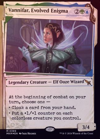 Vannifar Evolved Enigma Showcase Invisible Ink 0389 Foil Vannifar Evolved Enigma Showcase Invisible Ink 0389 Foil