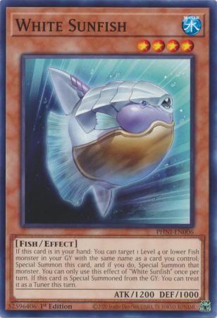 White Sunfish PHNI EN006 Common 1st Edition White Sunfish PHNI EN006 Common 1st Edition