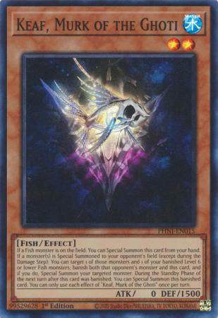 Keaf Murk of the Ghoti PHNI EN015 Super Rare 1st Edition Keaf Murk of the Ghoti PHNI EN015 Super Rare 1st Edition
