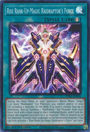 Rise Rank Up Magic Raidraptor s Force PHNI EN056 Super Rare 1st Edition Phantom Nightmare 1st Edition Singles Rise Rank Up Magic Raidraptor s Force PHNI EN056 Super Rare 1st Edition Phantom Nightmare 1st Edition Singles