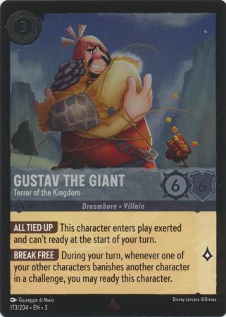 Gustav the Giant - Into the Inklands Foil - Lorcana | TrollAndToad