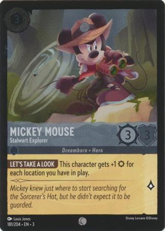 Mickey Mouse - Into the Inklands Foil - Lorcana | TrollAndToad