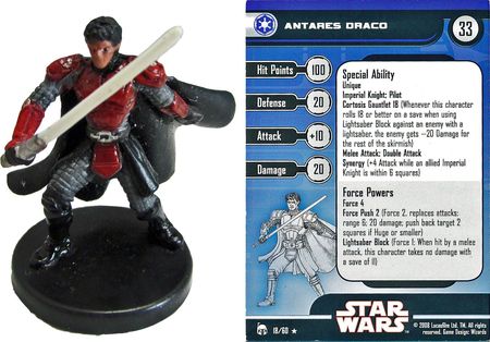 Antares Draco 18 Legacy of the Force Star Wars Miniatures Rare Legacy of the Force Singles Antares Draco 18 Legacy of the Force Star Wars Miniatures Rare Legacy of the Force Singles