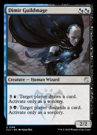 Dimir Guildmage 0186 Ravnica Clue Edition Singles