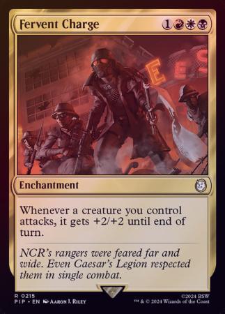 Fervent Charge 0215 Foil Fervent Charge 0215 Foil