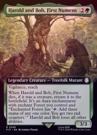 Harold and Bob First Numens Extended Art 0398 Foil Harold and Bob First Numens Extended Art 0398 Foil