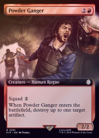 Powder Ganger Extended Art 0391 Foil Powder Ganger Extended Art 0391 Foil