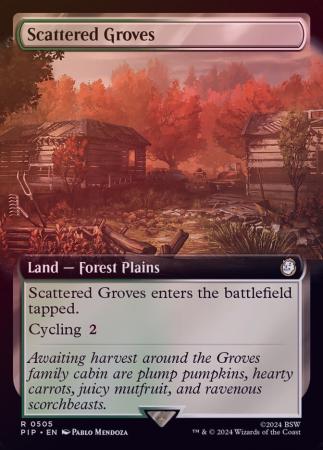 Scattered Groves Extended Art 0505 Foil Scattered Groves Extended Art 0505 Foil