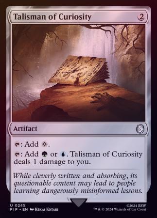 Talisman of Curiosity 0245 Foil Talisman of Curiosity 0245 Foil