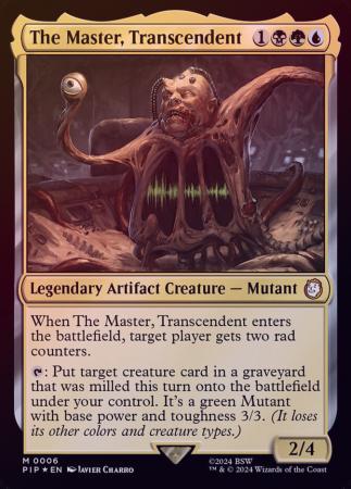 The Master Transcendent 0006 Foil The Master Transcendent 0006 Foil