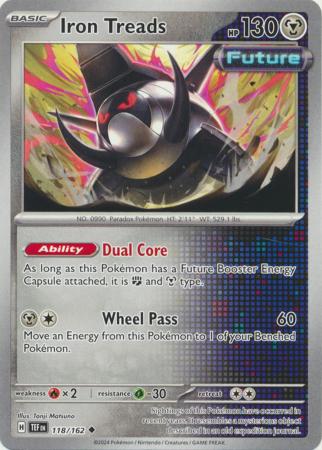 Iron Treads 118 162 Uncommon Scarlet Violet Temporal Forces Singles Iron Treads 118 162 Uncommon Scarlet Violet Temporal Forces Singles