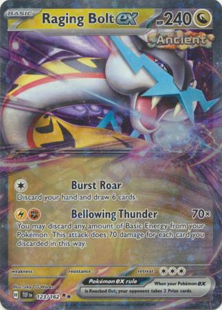 Raging Bolt ex 123 162 Ultra Rare Raging Bolt ex 123 162 Ultra Rare