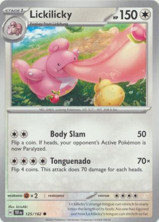 Lickilicky 125 162 Common Lickilicky 125 162 Common
