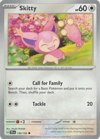 Skitty 130 162 Common Skitty 130 162 Common