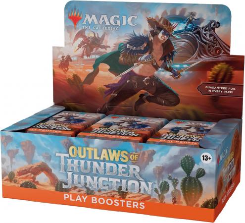 Outlaws of Thunder Junction Play Booster Box MTG Magic The Gathering Sealed Product Outlaws of Thunder Junction Play Booster Box MTG Magic The Gathering Sealed Product