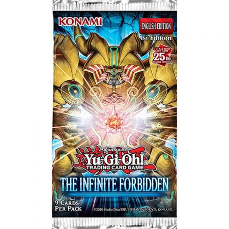 The Infinite Forbidden 1st Edition Booster Pack Yugioh Yu Gi Oh Sealed Product The Infinite Forbidden 1st Edition Booster Pack Yugioh Yu Gi Oh Sealed Product