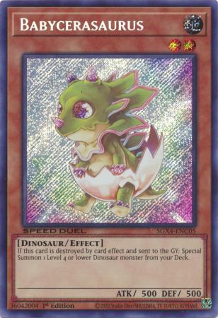 Babycerasaurus - Yugioh | TrollAndToad