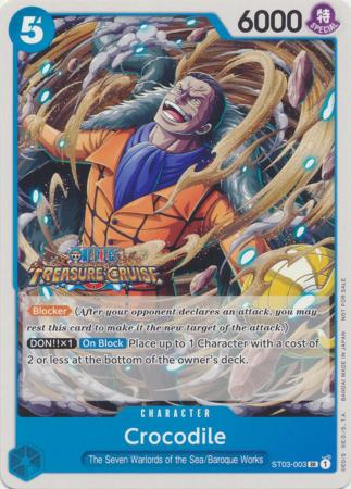 Crocodile Tournament Pack Vol 5 ST03 003 Non Foil Super Rare Crocodile Tournament Pack Vol 5 ST03 003 Non Foil Super Rare