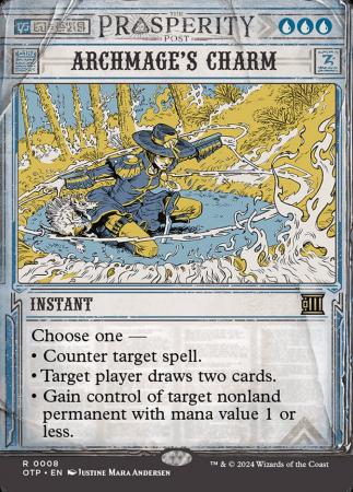 Archmage s Charm 0008 Outlaws of Thunder Junction Singles Archmage s Charm 0008 Outlaws of Thunder Junction Singles