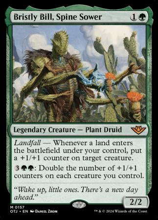 Bristly Bill Spine Sower 0157 Bristly Bill Spine Sower 0157
