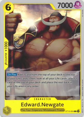 Edward Newgate ST13 004 Common Ultra Deck The Three Brothers Edward Newgate ST13 004 Common Ultra Deck The Three Brothers