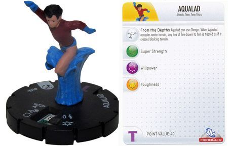 Aqualad 004 Crisis DC Heroclix Aqualad 004 Crisis DC Heroclix