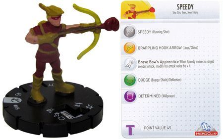 Speedy 005 Crisis DC Heroclix Speedy 005 Crisis DC Heroclix