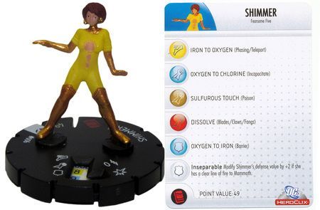 Shimmer 006 Crisis DC Heroclix DC Crisis Shimmer 006 Crisis DC Heroclix DC Crisis