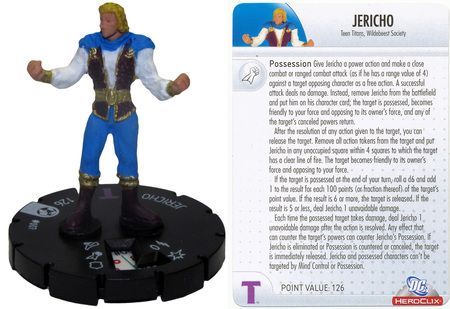 Jericho 007 Crisis DC Heroclix DC Crisis Jericho 007 Crisis DC Heroclix DC Crisis