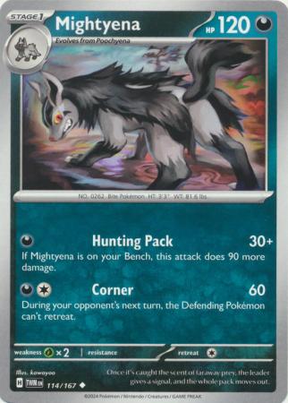 Mightyena 114 167 Uncommon Mightyena 114 167 Uncommon