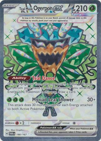 Teal Mask Ogerpon ex - Pokemon | TrollAndToad