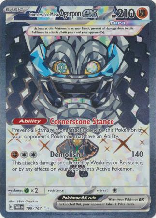 Cornerstone Mask Ogerpon Ex - Pokemon | TrollAndToad