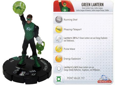 Green Lantern 023 Crisis DC Heroclix Green Lantern 023 Crisis DC Heroclix