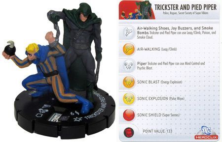 Trickster and Pied Piper 027 Crisis DC Heroclix Trickster and Pied Piper 027 Crisis DC Heroclix