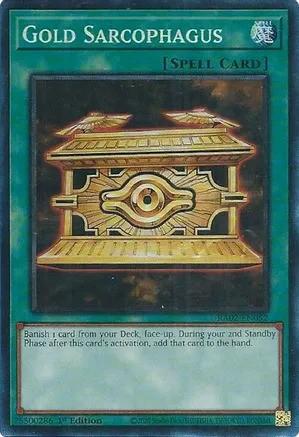 Gold Sarcophagus RA02 EN052 Collector s Rare 1st Edition Rarity Collection II Singles Gold Sarcophagus RA02 EN052 Collector s Rare 1st Edition Rarity Collection II Singles